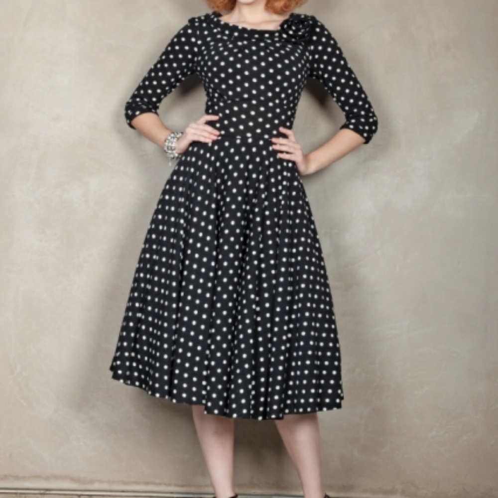 Apostolistic Clothing lined heavy 50's swingdress